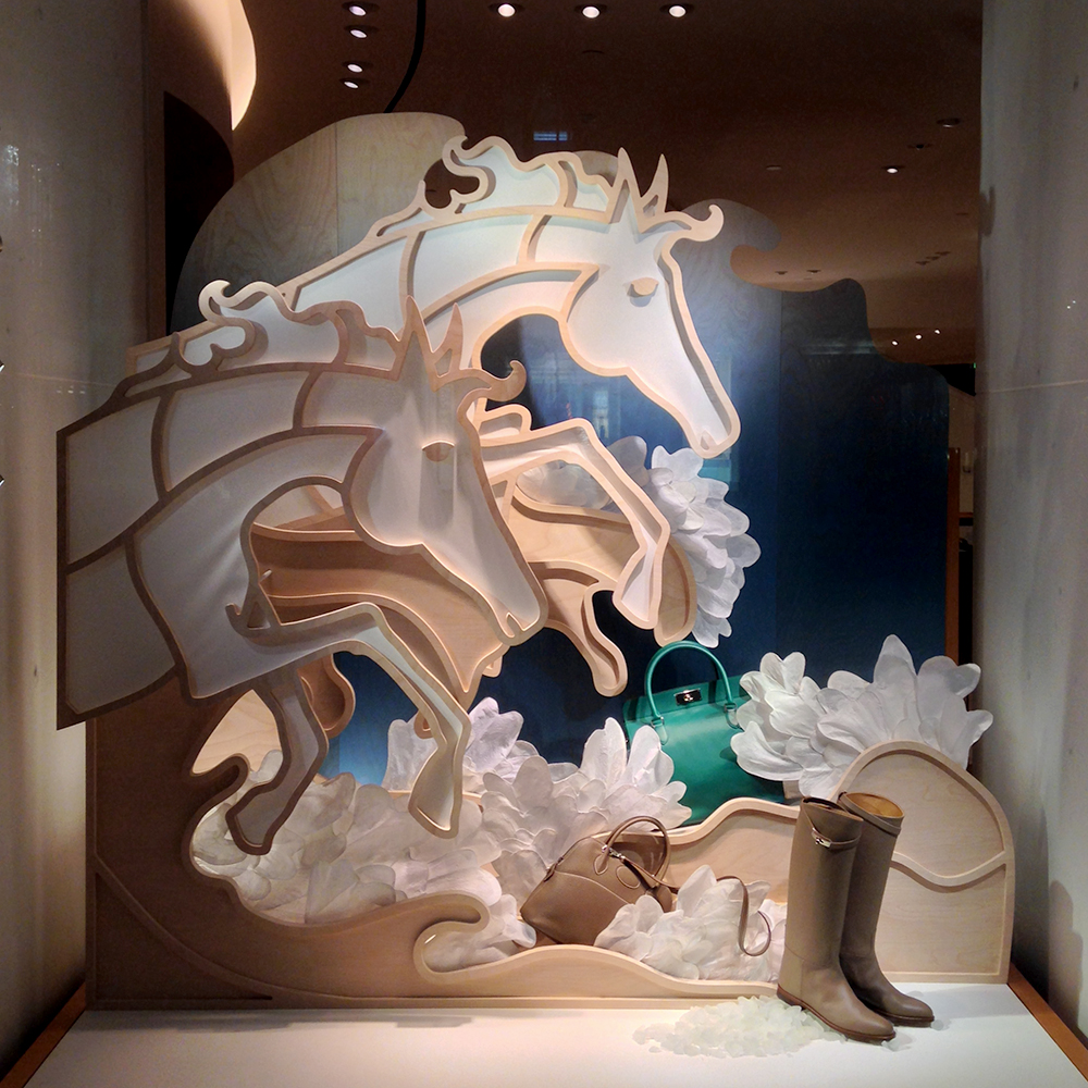 Seahorse Windows - Hermès -Beverly Hills | Bramble Workshop