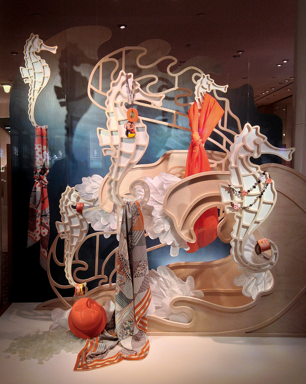 Seahorse Windows - Hermès - Beverly Hills | Bramble Workshop