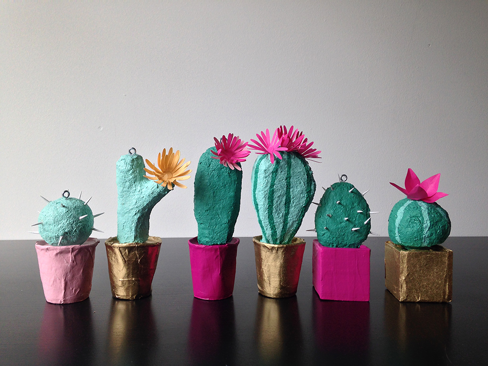 Paper cacti for Hello!Lucky | Bramble Workshop