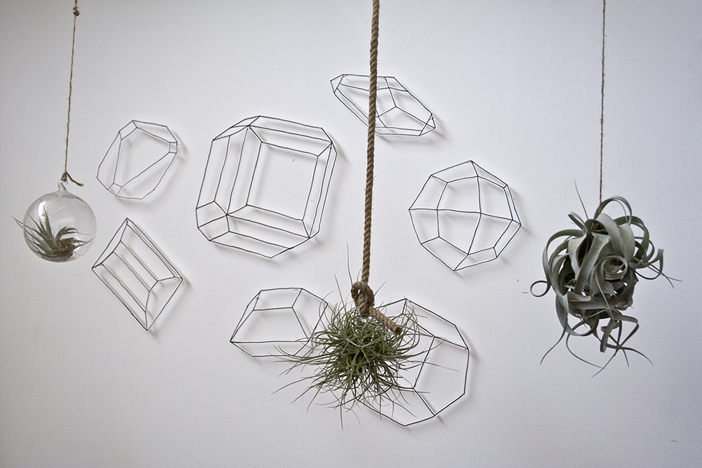 Paper Cutouts of Crystal Formations | Bramble Workshop