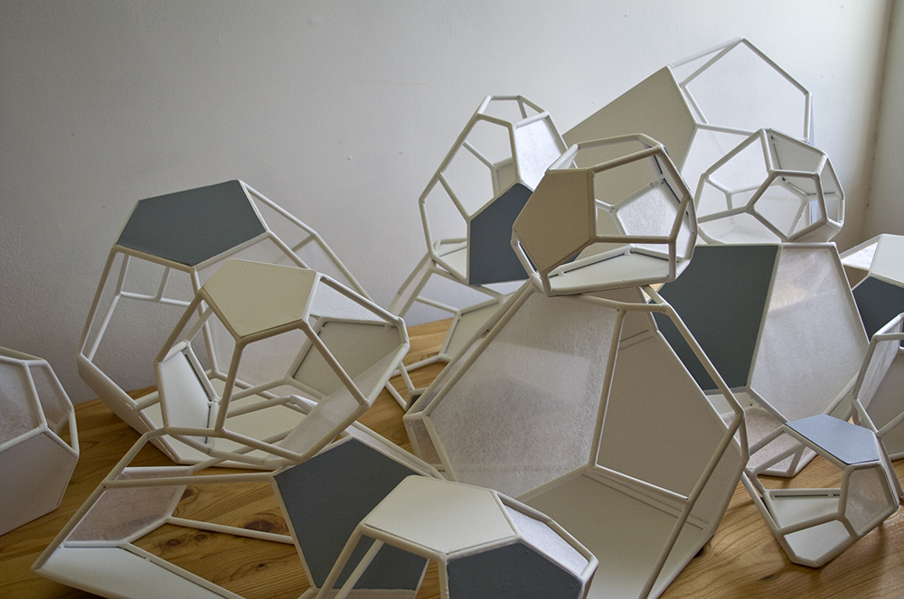 Polyhedron Windows (in progress) - Hermès | Bramble Workshop