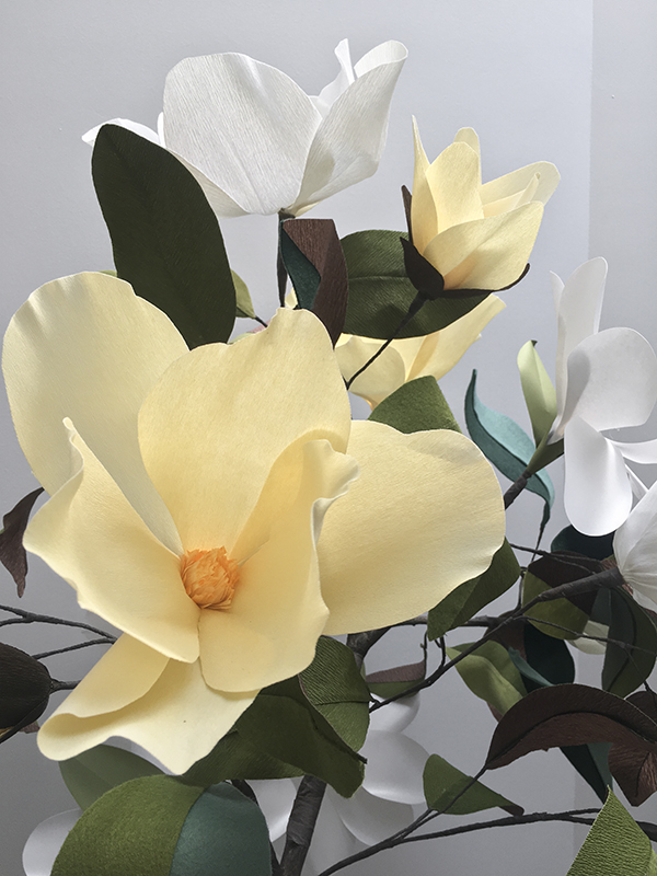 Giant Paper Magnolias | Bramble Workshop